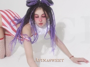 afinasweet Pink Center Fold