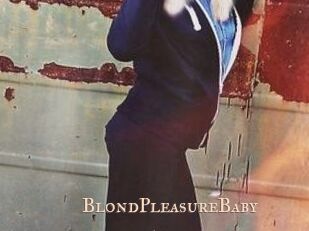 BlondPleasureBaby Pink Center Fold