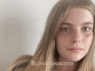 Blondeandcute