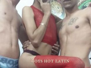 boys_hot_latin Pink Center Fold