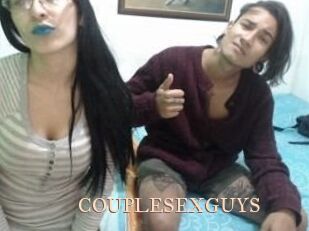 COUPLESEXGUYS Pink Center Fold