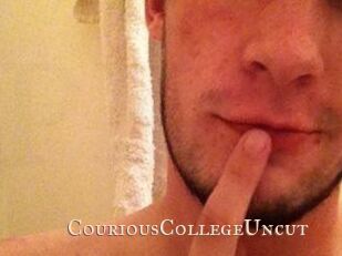 CouriousCollegeUncut Pink Center Fold