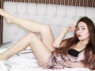 comelyli Pink Center Fold