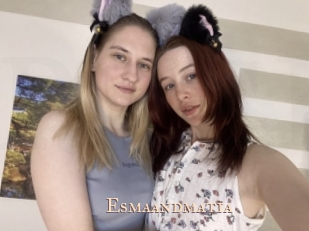 esmaandmatia Pink Center Fold