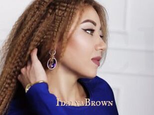 IdalyaBrown Pink Center Fold
