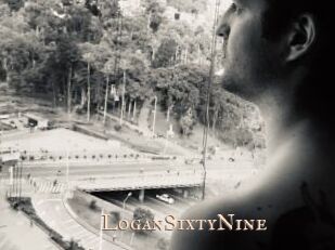 LoganSixtyNine Pink Center Fold