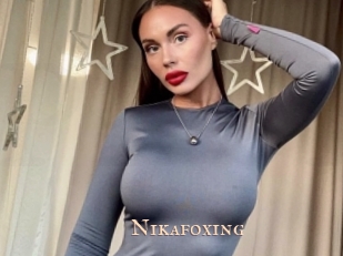 nikafoxing Pink Center Fold