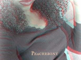 Peachebony