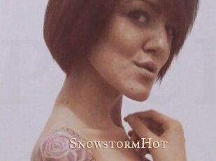 SnowstormHot Pink Center Fold