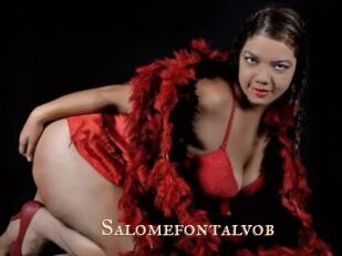 salomefontalvob Pink Center Fold