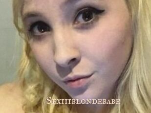 Sexiiiblondebabe