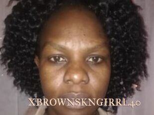 XBROWNSKNGIRRL40 Pink Center Fold