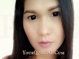 YourQueenOfCum Pink Center Fold