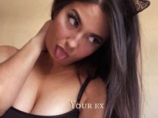 your_ex Pink Center Fold